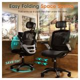 $216 GABRYLLY Ergonomic Office Chair - High Back, Headrest, Tilt