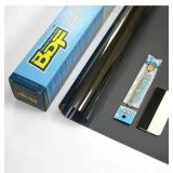 BDF NA05 Window Film Daytime Privacy & Sun Control Natural Black, 36" x 12