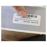 BDF NA05 Window Film Daytime Privacy & Sun Control Natural Black, 36" x 12