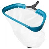 POOLWHALE Pool Net Professional 20" Aluminum Frame Leaf Skimmer