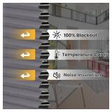 $53 Cellular Shades Cordless Blackout Blinds 34Wx64H SUNFREE