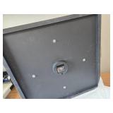 $70 ALBEN Large Farmhouse Wall Clock - 24-Inch Square Clock + Sign