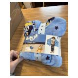 Bluey three-piece robe and pajama set size 4