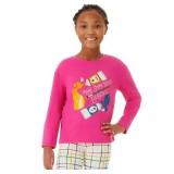 Girls Makers Mark long sleeve graphic tee size M (7/8)