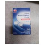 Rite Aid Clear Antibacterial Bandages - 100 Count Box -set of 21 - Retail: $84
