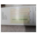 Office Depot Weekly Time Cards 100-Count - Lot of 6 - Retail: $72