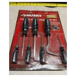 Husky Lifetime Warranty Alloy Steel Chrome Hook and Pick Set  Black - Retail: $30