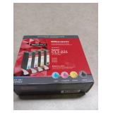 Office Depot® Brand Remanufactured Black and Cyan, Magenta, Yellow Ink Cartridge Replacement for Canon® CLI-221, Pack Of 4 - Retail: $48