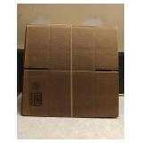 Global Industrial BP3203 Heavy Duty Cardboard Corrugated Boxes - 10 x 10 x 10 in., Kraft - Pack of 25