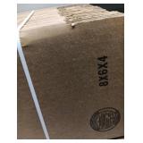 Global Industrial BP3203 Heavy Duty Cardboard Corrugated Boxes - 8 x 6 x 4 in., Kraft - Pack of 25 - Retail: $35
