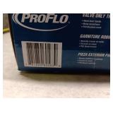 Proflo Valve Only Trim Kit - Brushed Nickel - Retail: $45