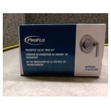 Proflo Pf58tv Hopkins Single Function Thermostatic Valve Trim Only - Nickel - Retail: $97