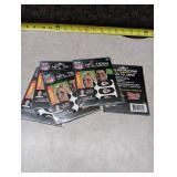 Kansas City Chiefs NFL Eyeblack Strips (6 Each) - Lot of 5
