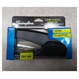 Swingline Stapler, Quick Touch Compact, 15 Sheets, Black, 64525 (black) - Retail: $20