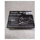 Swingline Stapler, Quick Touch Compact, 15 Sheets, Black, 64525 (black) - Retail: $20