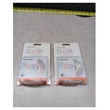 Memorex 30 min. 1.4 GB Mini DVD-R (5-pack) - Lot of 2