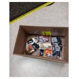 1" Fishing Bobbers/floats Snap-on Red/white lot