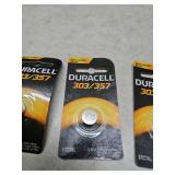 Duracell 303/357/76 Multipurpose Battery - Lot of 4
