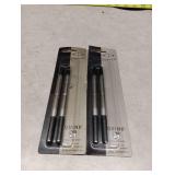 PARKER QUINK Rollerball Pen Ink Refills Medium  Black 2 Count - Lot of 2