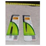 Zebra G-Series Ballpoint Stainless Steel Pen Refill  Fine Point  0.7mm  Black Ink  2-Count - Lot of 2