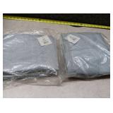 1pc 50\"x63\" Blackout Color Block Curtain Panel Gray - Project 62 - Lot of 2