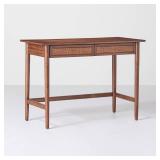 Wood & Cane Writing Desk Brown - Hearth & Hand with Magnolia - Retail: $200