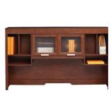 Realspace® Marbury Collection 70"W Hutch, Auburn Brown - Retail: $180