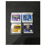 Nintendo DS & 3DS Game Bundle - TMNT, Monster Hunter, Deep Drive, Bakugan