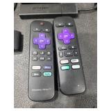 Roku Streaming Devices and Amazon Fire TV Stick with Remotes