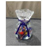 Decorative Glass Fish Bowl Paperweight