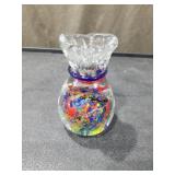 Decorative Glass Fish Bowl Paperweight
