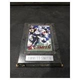 Emmitt Smith Dallas Cowboys Trading Card Plaque