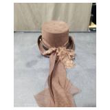 Steampunk Top Hat Metallic Mad Hatter Scientist Time Traveler Halloween Costume Cosplay