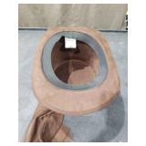 Steampunk Top Hat Metallic Mad Hatter Scientist Time Traveler Halloween Costume Cosplay