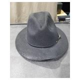 Black Western Cowboy Hat Set