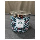 Bath & Body Works Fresh Balsam 3-Wick Candle