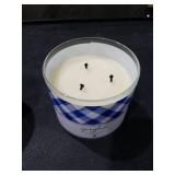 Bath & Body Works 3-Wick Candles - Purrfect Pumpkin and Gingham