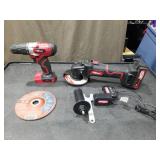 Hyper Tough Power Tool Set with Drill, Grinder and Accessories
