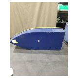 Wooden Boat Shaped Display Shelf