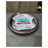 Route 66 Black and Red Steering Wheel Cover