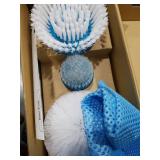 Spin Scrubber Power Cleaning Brush With Extra Attachments