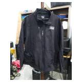Hendrick Collection by ODCE Mens Softshell Jacket Black Full Zip Outerwear Size 2XL