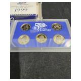 1999 United States Mint Proof Set with State Quarters