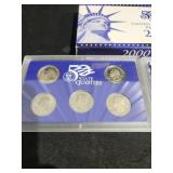 2000 United States Mint 50 State Quarters Proof Set