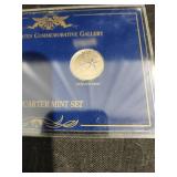 2004 Texas State Quarter Commemorative Set - Philadelphia & Denver Mint