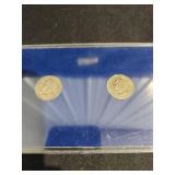 2004 Texas State Quarter Commemorative Set - Philadelphia & Denver Mint