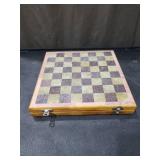 Wooden Folding Chess Board