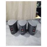AudioSource Indoor/Outdoor Speakers - Set of 3