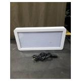 LED Grow Light Panel with White Frame