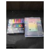POSCA Paint Markers and Yoobi Gel Pens Set